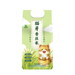 荆华 猫牙香丝米 一级长粒香 5kg 大米