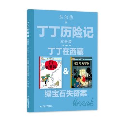 历险记奔向月球全套完整11册全集内容双册装漫画故事