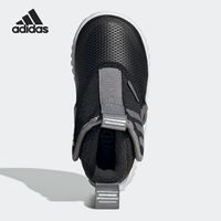 adidas 官方正品婴童加绒一脚蹬运动雪地靴海马鞋FZ5040