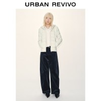 URBAN REVIVO UYL160009 连帽绗缝羽绒服 XL