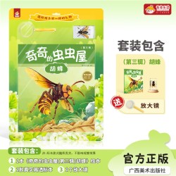 奇奇乐读标本书 儿童3-6-9-12岁节日生日创意礼品礼物树脂标本绘本真昆虫动物琥珀科普书亲子