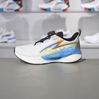 李宁 跑步鞋男女大童2024秋新款行云 V2支撑稳定低帮童鞋YKFU060
