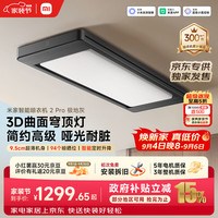 米家 新品小米电动隐形晾衣架2Pro灰色大晒量超薄阳台智能晾衣机
