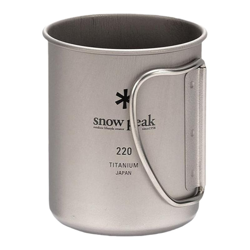 snow peak 钛金属单层杯