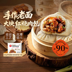 思念 手作老面大块红烧肉大包