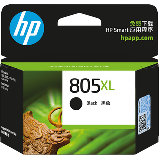 HP 惠普 805XL 墨盒 黑色 单个装