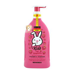 哈罗闪 儿童洗发沐浴露 香蕉香型 400ml