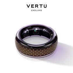 VERTU 威图VERTU 纬图MetaRing新品AI水晶智能戒指 记录身体健康睡眠运动监测 礼品聚财送礼礼物