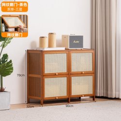木马人 电视机柜2026新款客厅家用茶几组合小户型卧室简易收纳储物落地柜