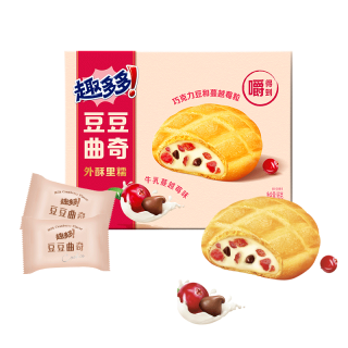 88VIP：趣多多 豆豆曲奇牛乳蔓越莓味饼干小包装儿童网红零食