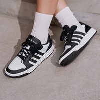 adidas ENTRAP复古风运动鞋少年感篮球风板鞋平底鞋男女