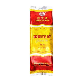 猴王牌 中茶 猴王牌 茉莉花茶 精品 60g 浓香型茶叶 横县茉莉绿茶 飘雪袋装 耐泡茶叶