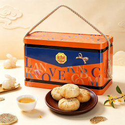 稻香村 寻味稻香月饼礼盒 蛋黄莲蓉五仁火腿枣蓉 1050g