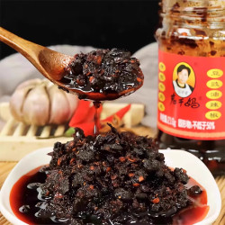 老干妈 牛肉末豆豉 210g 辣椒酱 陶华碧下饭拌饭辣椒油调味酱炒菜