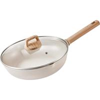 苏泊尔 PJ26W4 不粘平底锅 麦饭石色 20cm