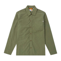Timberland 透气翻领长袖衬衫