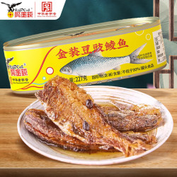 鹰金钱 金装豆豉鲮鱼罐头 227g