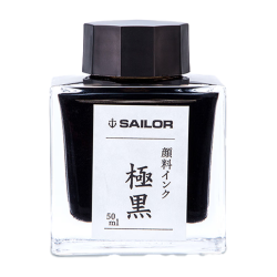 写乐 13-2002-220 钢笔墨水 极黑 50ml