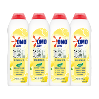 OMO 奥妙 多功能清洁乳 380g*3瓶 阳光柠檬香型
