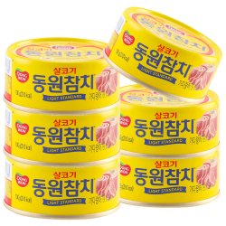 东远 韩国东远金枪鱼罐头油浸拌饭寿司专用吞拿鱼罐装即食鱼肉