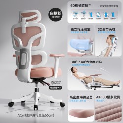 科润 人体工学椅女生电脑椅家用护腰靠背椅办公座椅