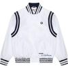 Aape 7534XXJ 拼接条纹刺绣 黑色 S 男士夹克