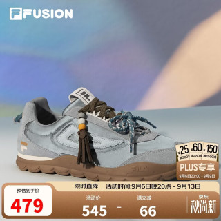 FILA FUSION BOBOBLING丨潮牌板鞋26秋新款女鞋薄底德训鞋