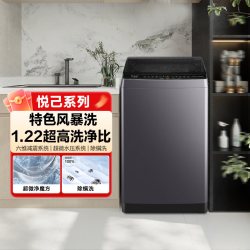 Leader 海尔出品统帅8kg波轮家用全自动洗衣机小型租房