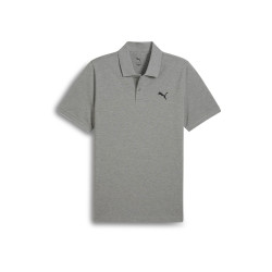 PUMA 运动休闲短袖POLO衫男灰色打底宽松T恤682554彪马puma官方奥莱
