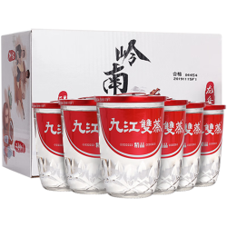 九江双蒸 白酒 双蒸米酒 精米系列粮食酒 广东米酒浸泡酒浸泡青梅酒 29.5度 156mL 6瓶 双蒸礼盒#值酒发现官#