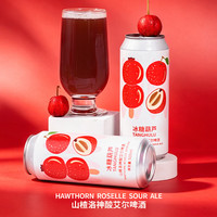 沙坡尾 冰糖葫芦洛神酸艾尔啤酒 500ml #值酒发现官#