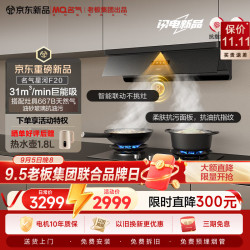名气 烟灶联动 抽吸油烟机 燃气灶