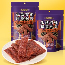 点都德 高蛋白质猪肉脯零食肉脯干广州特产伴手礼休闲零食独立包装