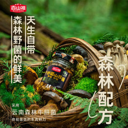 百山祖 牛肝菌山珍酱 原味 210g