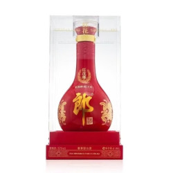 郎酒 红花郎酒红十五 25L大坛装 高端酱香型白酒 收藏摆件  53%vol 4.95L 1瓶 红花郎 十五年 4.95L