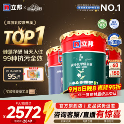 立邦 硅藻墙面乳胶漆荷净抗甲醛全效抗污内墙乳胶漆墙漆调色 [升级硅藻净醛] 54L套装