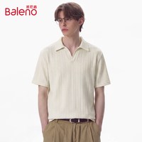 班尼路 夏季薄款宽松翻领短袖polo衫男士高级感透气休闲上衣男款YS