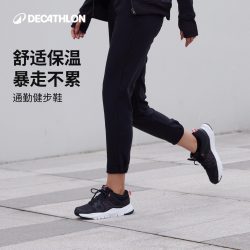 迪卡侬 运动休闲鞋子女鞋通勤轻便防滑耐磨秋冬保暖妈妈鞋RFA2