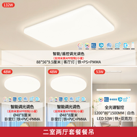 雷士 全光谱吸顶灯 IP40防蚊虫01-两室两厅带餐厅【包安装】