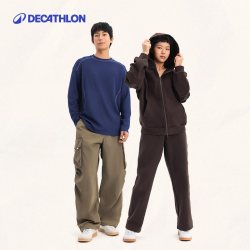 迪卡侬 德训鞋春夏T头薄底鞋女鞋复古男鞋透气运动休闲鞋正品RFA2