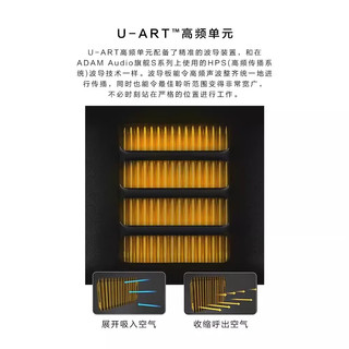 STAU ADAM T5V 5寸近场有源监听音箱 单只装