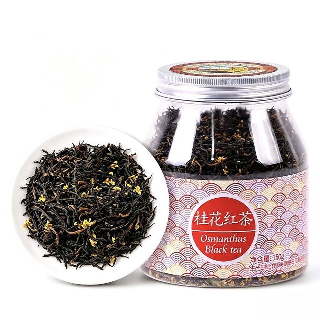 虎标茶 传统手工采摘 桂花红茶150g