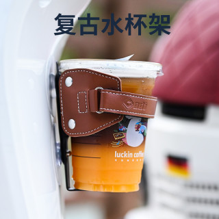 维多利亚150水杯架ns125la踏板摩托车vespa300复古牛皮水壶架