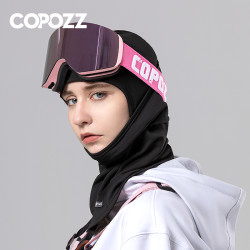 COPOZZ滑雪面罩护脸头套围脖男女登山骑行防风防寒保暖瘦脸护具冬