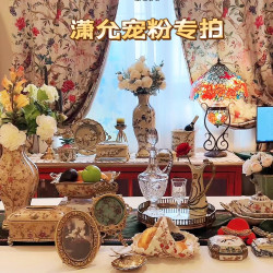 潇允饰家/《时髦宠粉福利》/铜收纳/摆件//高档手工家居摆件客厅