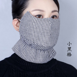 保暖口罩女冬季纯棉加厚加大成人防寒口罩防尘透气可水洗骑行面罩