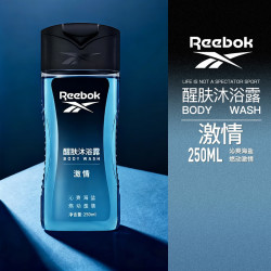 Reebok 持久留香 洗发水沐浴露套装  激情 250ml