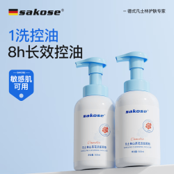 sakose 凡士林山茶花洁面慕斯 500ml