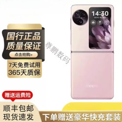 OPPO Find N3 Flip 5G折叠屏手机旗舰智能超光影三摄通 薄雾玫瑰 12GB+256GB