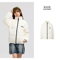 移动端：美特斯邦威 连帽加厚保暖 女士羽绒服